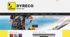 Desktop Screenshot of dyreco.com